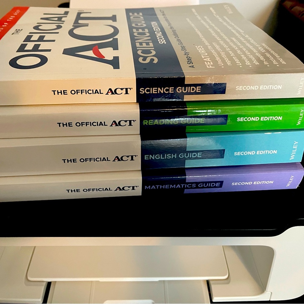 2024 ACT PREP BOOKS!